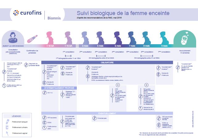 Suivi de grossesse: les visites et les différents tests à passer
